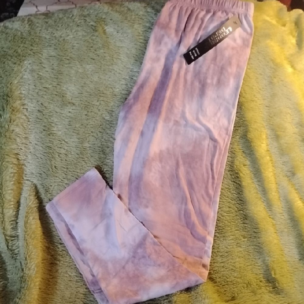 Leggings Depot Purple Tie-Dye Jeggings
